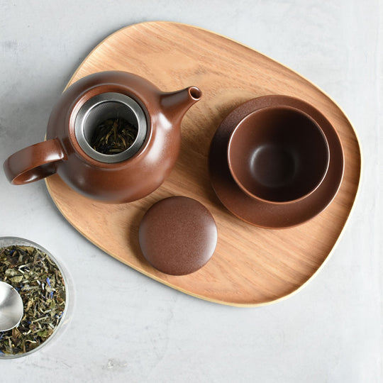 Tekanna Pebble Brun 480ml - The Tea Centre of Stockholm